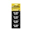 Off Road Diesel Sticker - Tractors, Construction, Agriculture, and Heavy Equipment - Weather Proof, Extreme Stick, Commercial Grade Labels by Fuel Stickers - USA Made (2x1 inch), 40 Labels