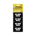Off Road Diesel Sticker - Tractors, Construction, Agriculture, and Heavy Equipment - Weather Proof, Extreme Stick, Commercial Grade Labels by Fuel Stickers - USA Made (2x1 inch), 20 Labels