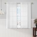 Off White Linen Sheer Curtains 54 Inch