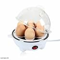 OFFENBERG Plastic Egg Boiler Electric Automatic Off 7 Egg Poacher For Steaming,Cooking Also Boiling&Frying... (Multi Colour,350 Watts),25 Milliliter