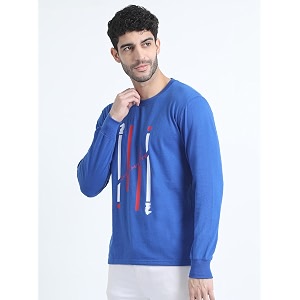 OFFENDERS Mens Exclusive Graphic Printed Round Neck