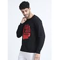 OFFENDERS Mens Exclusive Graphic Printed Round Neck