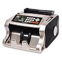 OB 6600 Mix Note Value Counting Business-Grade Machine Fully Automatic Cash Counter with Fake Note Detection - Black