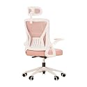 office chair high back desk chair with adjustable flip-up armrests and headrests, ergonomic mesh chair for office, swivel chair for computer gaming for hombr