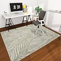 Office Chair Mat for Hardwood Floor, 48"x72" Easy Glide Computer Desk Mat Protector for Rolling Chair Under Desk Rug Nonslip Backing, Machine Wash, (Modern)