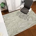 Office Chair Mat for Hardwood Floor, 60"x45" Easy Glide Computer Desk Mat Protector for Rolling Chair Under Desk Rug Nonslip Backing, Machine Wash, (Modern)