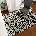 Office Chair Mat for Hardwood Floor, 60"x45" Easy Glide Computer Desk Mat Protector for Rolling Chair Under Desk Rug Nonslip Backing, Machine Wash, (Modern)