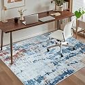 Office Chair Mat for Hardwood Floor, 72"x48" Easy Glide Computer Chair Mat Protector for Rolling Chair Under Desk Rug Nonslip Backing, Machine Wash
