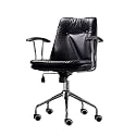 office chair Modern PU Leather Office Chair Comfortable Home Office Desk Chair with Wheels and Arms Conference Chair Ergonomic Chair Adjustable Swivel Chair cadeira gamin