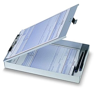 officemateoic aluminum forms storage clipboard 85 x 12 inch 83200