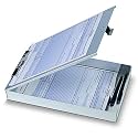 OfficemateOIC Aluminum Forms Storage Clipboard, 8.5 x 12 inch (83200)