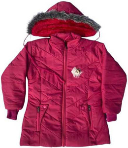 official club full sleeve solid girls jacket