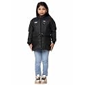 Regular Fit Nylon Simple Design Blend Full Sleeve Winter Jacket for Babys