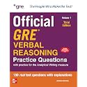 OFFICIAL GRE VERBAL REASONING PRACTICE QUESTIONS VOL 1