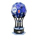 Officially Licensed FIFA World Cup 2026 3D Wooden Soccer Ball Puzzle, 165-Piece DIY Assembly Model Kit, Soccer Collectible Desk Decor for Home Office Bar Shelf, Gift for Soccer Fans -USA Mood