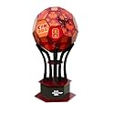 Officially Licensed FIFA World Cup 2026 3D Wooden Soccer Ball Puzzle, 165-Piece DIY Assembly Model Kit, Soccer Collectible Desk Decor for Home Office Bar Shelf, Gift for Soccer Fans - Canada Mood