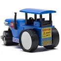 Made of Non Toxic Plastic Toys Road Roller Toys, Pack of 1, Pull Back Action Toys, with Soft Edges Around 15 CM in Length &amp; 100 Gram. (Multi Color)