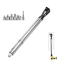 Offset Extension Wrench, 1/2" Offset Extension Wrench Impact for Electric Drill with 6 Conversion Adapters, Multifunctional Electric Ratchet Wrench, Slim for Tight Spaces