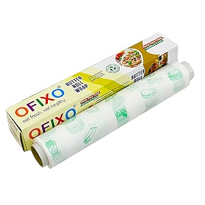 ofixo 20 meter food wrap multipurpose food wrapping perfect premium food wrapping paper for cooking baking packing and serving foods pack of 1