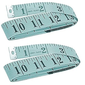 ofixo tailors measurement tape 15 imperial - pack of 2