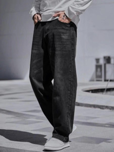 OFTEN TREND Loose Fit Men Dark Grey