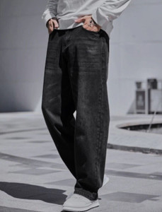OFTEN TREND Loose Fit Men Dark Grey