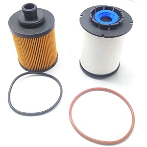 car engine oil filterdiesel filter set of 2pcs compatible with swift 2018 onwards model  swift dzire 2017 onwards model
