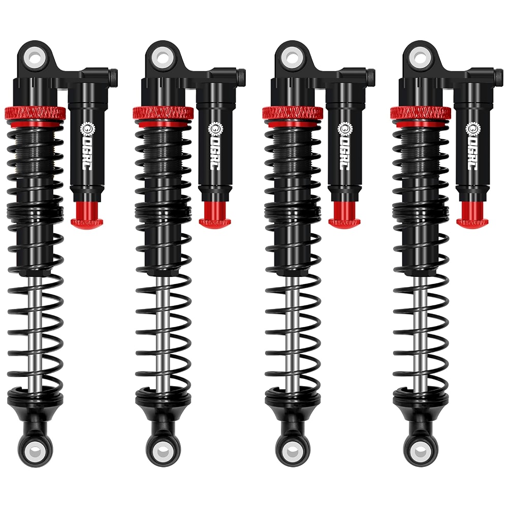 OGRC 100mm Aluminum Adjustable Piggyback Shock Absorber RC Damper for ...