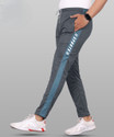 OHGORY Striped Men Grey White Track Pants