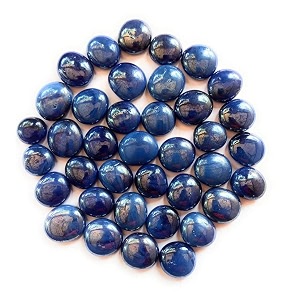 ohhsome 1kg blue pebblesstones for hydroponicshome gardenindoor plants