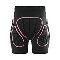 OHMOTOR Padded Shorts Snowboarding Skiing for Women Men, Skating Butt Pad Guard, Impact Crash Pants Shorts Hip Protection