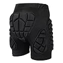 OHMOTOR Padded Shorts Snowboarding Skiing for Women Men, Skating Butt Pad Guard, Impact Crash Pants Shorts Hip Protection