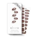 ohora Semi Cured Gel Nail Strips | Brown, Chrome | N Chocolate Chrome