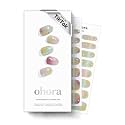 ohora Semi Cured Gel Nail Strips ([2025 Christmas Set] N Dazzling Night &amp; N Tartan Bustier) - Works with Any Lamps, Salon-Quality, Long Lasting, Easy to Apply &amp; Remove