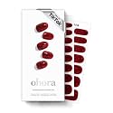 ohora Semi Cured Gel Nail Strips (N Heart Jelly) - Salon-Quality Valentines Nails, Works with Any Lamps, Long Lasting, Easy to Apply &amp; Remove, Chip Resistant