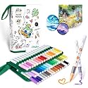 Ohuhu Acrylic Markers Set Brush Tip 48 Colors Smooth Blending - Hilo