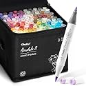 Ohuhu Alcohol Markers 104 Colors Brushamp Fine