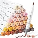 Ohuhu Alcohol Markers 36 Skin Colors Brush