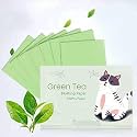 Oil Blotting Sheets for Face 100pcs personal face oil blotting paper bamboo charcoal oil absorbing sheets natural green tea oil absorbent paper.