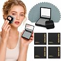 Oil Blotting Sheets for Face, 500 Pcs Blotting Papers for face with Mirror, Puff and Refill Pack, Rapidly absorb excess oils Makeup Friendly for Women with Oily Skin (Light Gray and Odorless)