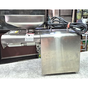 oil expeller stainless steel electric oil expeller machine with hopper seed oil extractor