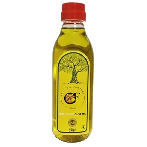 the oil factory extra light olive oil - 250ml