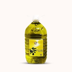 the oil factory extra light olive oil 5l  pure amp healthy cooking oil  ideal for indian cuisine frying baking salad dressing  rich in mufa low absorption  pet bottle family pack