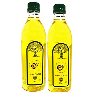 the oil factory pomace olive oil - 1 ltr pack of 2