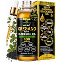 Oil of Oregano With Black Seed Oil Drops - 400 Servings