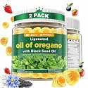 Oil of Oregano with Black Seed Oil Filled Gummies, Aceite De Oregano