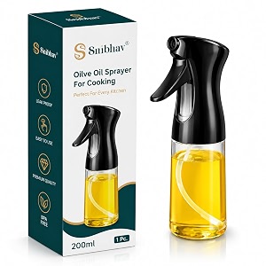 oil sprayer for cooking 200ml leak-proof oil spray bottle