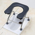 ojlaa Commode Chair for unisex/ADULT Comfortable Safe chair Commode Chair Commode Chair