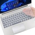 OJOS Keyboard Cover Skin for 14" HP Probook 440 G8 G9/HP Probook 445 G8 G9/HP Probook 640 G7 G8 14 inch Laptop, 2023 2022 2021 New HP Probook 14 Keyboard Protector Cover Skin-Clear