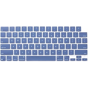ojos keyboard cover skin compatible with 2025-2021 macbook pro 14 16 inch m4 m3 m2 m1 promax macbook air 1534 13634 m4 m3 m2 chip a3241 a3114 a2941 a3240 a3113 a2681 keyboard protector black